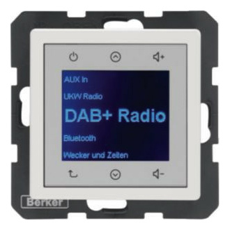 Berker 29846089 Radio Touch  UP DAB+ Q.x pws von BERKER