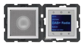 Berker 30809909 Radio Touch m.LS DAB+ BT S.1/B. Berker 30809909 Radio Touch m.LS DAB+ BT S.1/B. von BERKER