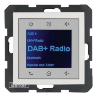 Berker 30848989 Radio Touch UP DAB+ BT S.1/B.x Berker 30848989 Radio Touch UP DAB+ BT S.1/B.x von BERKER
