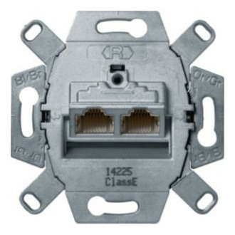 Berker 455501 UAE-Steckdose 8/8-polig Kat.6 von BERKER