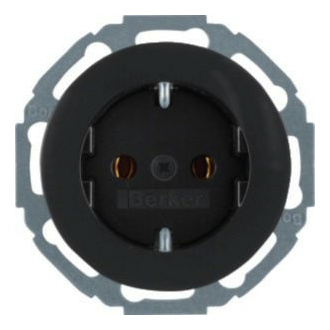 Berker 47452045 Steckdose Serie R.Classic sw Berker 47452045 Steckdose Serie R.Classic sw von BERKER