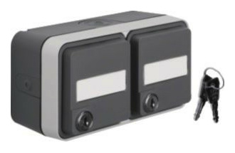 Berker 47893525 DoppelSteckd. SCHUKO mit Klappd Berker 47893525 DoppelSteckd. SCHUKO mit Klappd von BERKER