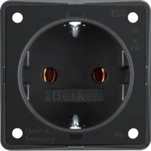 Berker Komplett Steckdose Integro Flow Schwarz 947782503 Berker Komplett Steckdose Integro Flow Schwarz 947782503 von BERKER