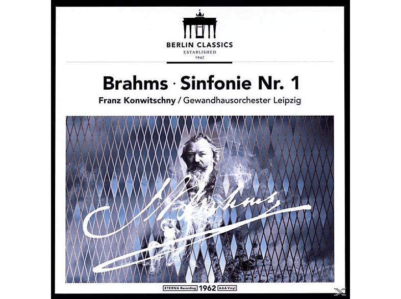 Franz Konwitschny, Gewandhausorchester Leipzig - Brahms:Sinfonie 1 (Vinyl) von BERLIN CLA