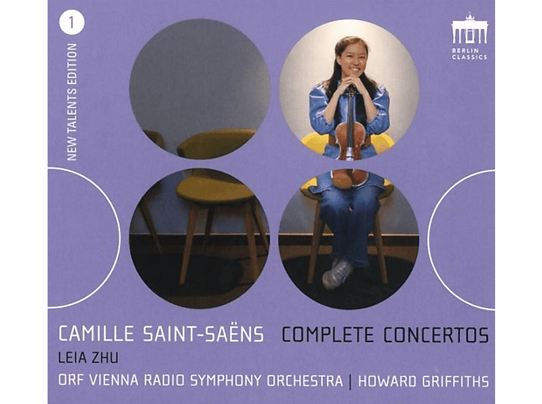VARIOUS - Saint-Saens: Complete Concertos 1 (CD) von BERLIN CLA