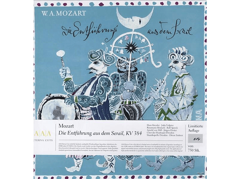 Vulpius/Rönisch/Suitner/SD/+ - Die Entführung Aus Dem Serail (Vinyl) von BERLIN CLA