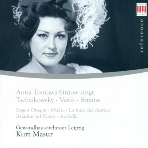 Anna Tomowa-Sintow Singt Tschaikowsky-Verdi-Straus von BERLIN CLASSICS
