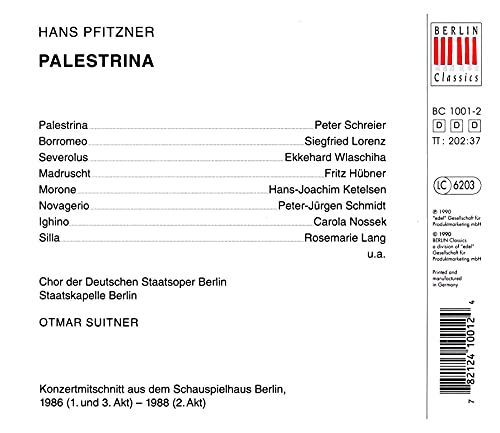 Palestrina (Gesamtaufnahme) von BERLIN CLASSICS
