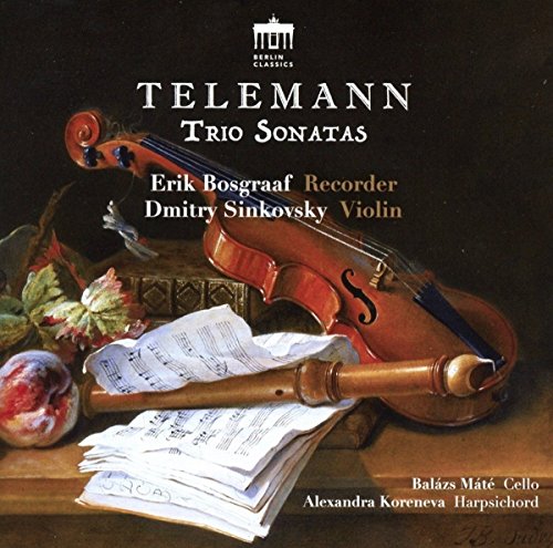 Telemann-Trio Sonatas von BERLIN CLASSICS