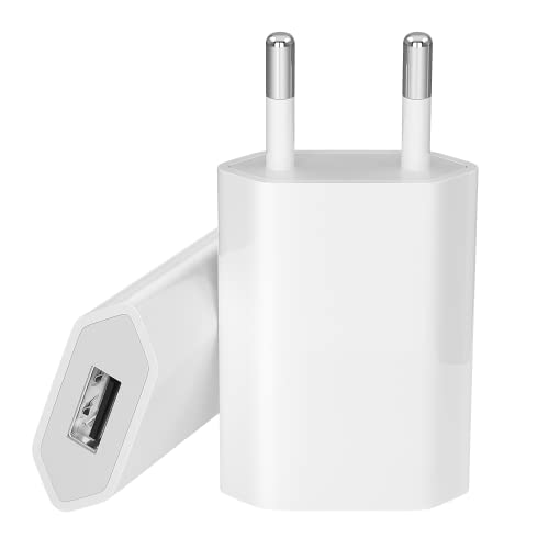 Berls Ladegerät für iPhone XR, 6, 6s, 7, 8, 11, SE 2020, 5 V, 1 A, Universal-Handy-Ladegerät, kompatibel mit Samsung, Nexus, Huawei von BERLS