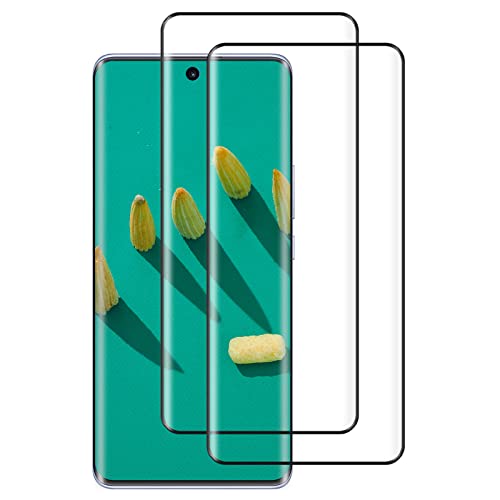 BERMIEU [2 Stück Schutzfolie für Honor 50 / Huawei Nova 9, Panzerglasfolie 3D Vollständige Abdeckung, Displayschutzfolie 9H Härte, Anti-Kratzen, Keine Blasen, Ultrabeständig - Schwarz von BERMIEU