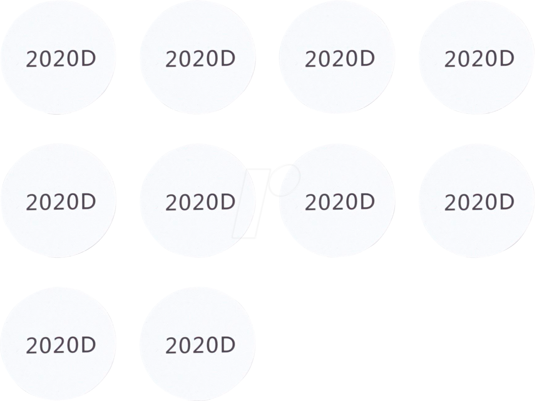 BERRYBASE 125450 - RFID / NFC Tags, weiß, 10 Stück von BERRYBASE