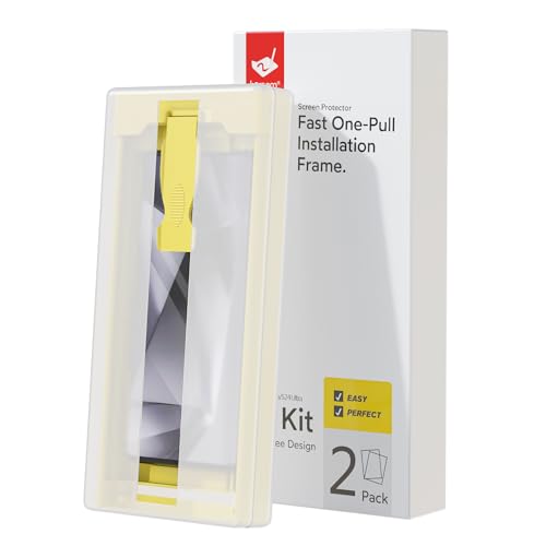 BERSEM 2 Stück Schutzfolie für Samsung Galaxy S24 Ultra 5G, Fingerabdrucksensor unterstütz, einfache Anbringung, Präzisionsschneiden, kratzfest, Anti-Bläschen von BERSEM