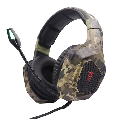 BERSERKER Gaming Headset mit 2.0-Stereosound, Eingebautem Mikrofon, 3,5-mm-Klinkenstecker, 2,20 m Kabel BERSERKER Gaming Headset mit 2.0-Stereosound, Eingebautem Mikrofon, 3,5-mm-Klinkenstecker, 2,20 m Kabel von BERSERKER