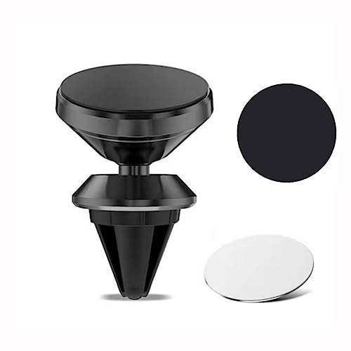 BERZAA Handyhalterung Auto Magnet Lüftung, Universal Kfz Handyhalterung Starke N52 Magnete, Kompatibel für iPhone 14 13 12 Samsung Huawei (schwarz) von BERZAA