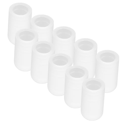 BESPORTBLE 10Stücke Silikon Trommelstock Kappen für Trommel Percussion Schutz für Trommelstöcke Langlebige und Verschleißfeste Kappen für Optimales Rhythmusgefühl von BESPORTBLE