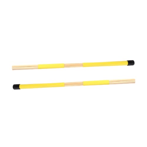 BESPORTBLE 1Paar Para Holz Trommelbürsten Stangen Drum Brushes für Sanfte Jazz und Folk Musik Leichte Handhabung Langlebiges Holzmaterial für Schlagzeuger und Musikliebhaber BESPORTBLE 1Paar Para Holz Trommelbürsten Stangen Drum Brushes für Sanfte Jazz und Folk Musik Leichte Handhabung Langlebiges Holzmaterial für Schlagzeuger und Musikliebhaber von BESPORTBLE