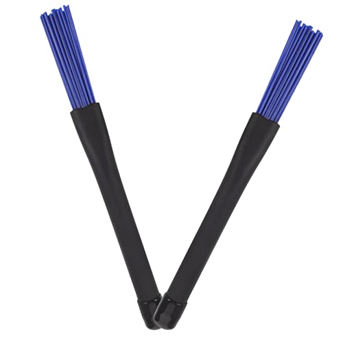 BESPORTBLE 1Paar Praktische Nylon Drum Pinsel mit Aufbewahrungstasche Einziehbare Schlagzeugbürsten für Percussion für Anfänger und Jugendbands Komfortabler Griff von BESPORTBLE
