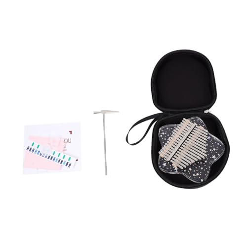 BESPORTBLE 1Satz Kleines Kalimba Tasten Daumenklavier mit Schönem Sternen Design Tragbares Acryl Instrument für für Musikliebhaber und Anfänger BESPORTBLE 1Satz Kleines Kalimba Tasten Daumenklavier mit Schönem Sternen Design Tragbares Acryl Instrument für für Musikliebhaber und Anfänger von BESPORTBLE