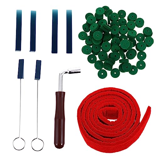 BESPORTBLE 1Satz Piano Tuning Kit Professionelles Klavierreparatur mit Gummidämpfern Filz Temperamentstreifen Grünen Filzunterlagen Ergonomischem Stimmhammer und Werkzeug BESPORTBLE 1Satz Piano Tuning Kit Professionelles Klavierreparatur mit Gummidämpfern Filz Temperamentstreifen Grünen Filzunterlagen Ergonomischem Stimmhammer und Werkzeug von BESPORTBLE