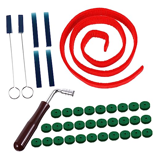 BESPORTBLE 1Satz Piano Tuning Kit Teiliges Stimmhammer Temperamentstreifen Klavier Stummschaltungstool für Anfänger und Profis Umfassendes Zubehör von BESPORTBLE