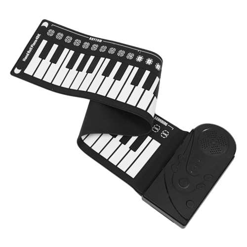 BESPORTBLE 1Satz Tasten Handroll Klavier Faltbares Elektronisches Klavier für Tragbares Design für Musikunterricht und Spiel für Schulalter und Anfänger Klangqualität BESPORTBLE 1Satz Tasten Handroll Klavier Faltbares Elektronisches Klavier für Tragbares Design für Musikunterricht und Spiel für Schulalter und Anfänger Klangqualität von BESPORTBLE
