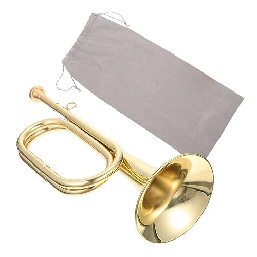 BESPORTBLE 1Satz Trompete Aus Messing Professionelles Blasinstrument Für Militärorchester Und Anfänger Leicht Und Tragbar Für Schulbands Und Freizeitmusiker von BESPORTBLE