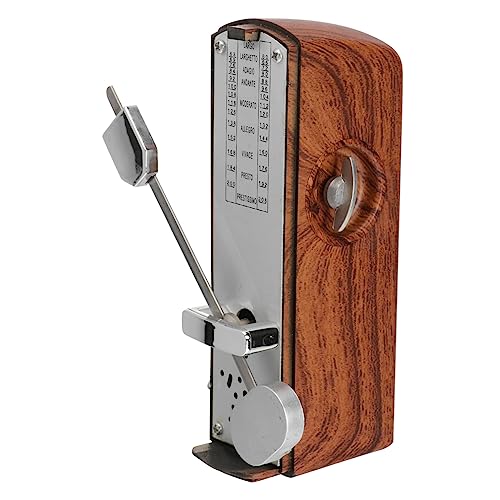 BESPORTBLE 1Stück Mechanisches Metronom für Gitarre Klavier und Trommel Präziser Rhythmusgeber mit Einstellbarem Beat Tragbar für Anfänger und Profis Holzfarbe Universelles BESPORTBLE 1Stück Mechanisches Metronom für Gitarre Klavier und Trommel Präziser Rhythmusgeber mit Einstellbarem Beat Tragbar für Anfänger und Profis Holzfarbe Universelles von BESPORTBLE