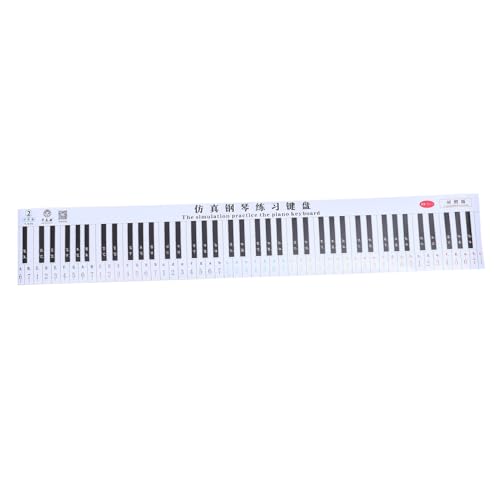 BESPORTBLE 1Stück Piano Tastatur Chart Tasten Klavier Übungshilfe für Anfänger Druckqualität Sicheres Material für Klavierunterricht und Schnelles Lernen Unterstützung für Lehrer BESPORTBLE 1Stück Piano Tastatur Chart Tasten Klavier Übungshilfe für Anfänger Druckqualität Sicheres Material für Klavierunterricht und Schnelles Lernen Unterstützung für Lehrer von BESPORTBLE