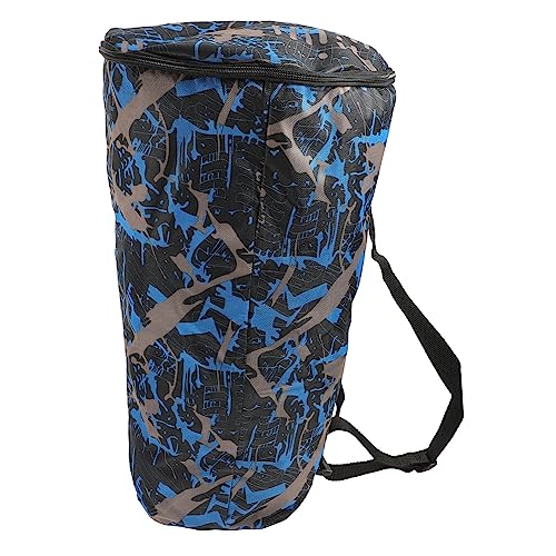 BESPORTBLE 1Stück Wasserdichter Rucksack Für Afrikanische Trommel Große Trommeltasche Mit Atmungsaktivem Oxford Stilvollem Camouflage Design Und Robusten Riemen von BESPORTBLE