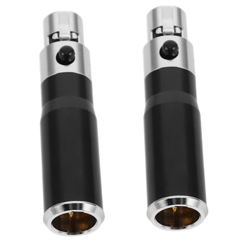 BESPORTBLE 2 Stück Tragbarer, Zuverlässiger Audioanschluss: Xlr-buchse Auf Mini-stecker, Adapter 4-polig Auf 3-polig, Audiokonverter Für Mikrofon Und Mischpult BESPORTBLE 2 Stück Tragbarer, Zuverlässiger Audioanschluss: Xlr-buchse Auf Mini-stecker, Adapter 4-polig Auf 3-polig, Audiokonverter Für Mikrofon Und Mischpult von BESPORTBLE