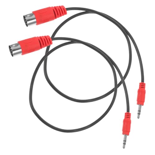 BESPORTBLE 2Stücke Audiokabel Poliges Din Kabel Audio Adapter für Gitarre Kompatibel mit Keyboards Klaviere und Audiosystemen Stabiler und Klarer BESPORTBLE 2Stücke Audiokabel Poliges Din Kabel Audio Adapter für Gitarre Kompatibel mit Keyboards Klaviere und Audiosystemen Stabiler und Klarer von BESPORTBLE