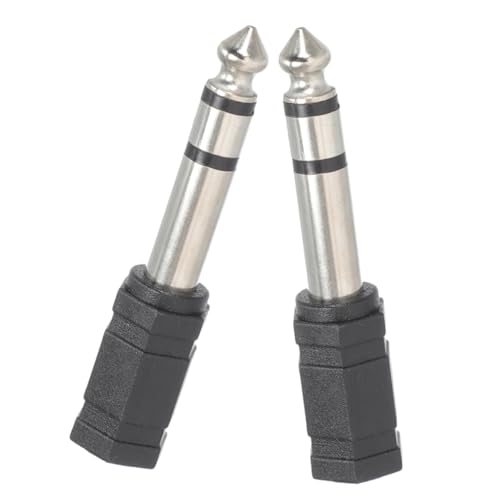 BESPORTBLE 2Stücke Klinkenstecker Adapter Audio Stecker für Verschiedene Audiogeräte für Gitarren und Kopfhörer Tragbar und Leicht zu Bedienen BESPORTBLE 2Stücke Klinkenstecker Adapter Audio Stecker für Verschiedene Audiogeräte für Gitarren und Kopfhörer Tragbar und Leicht zu Bedienen von BESPORTBLE