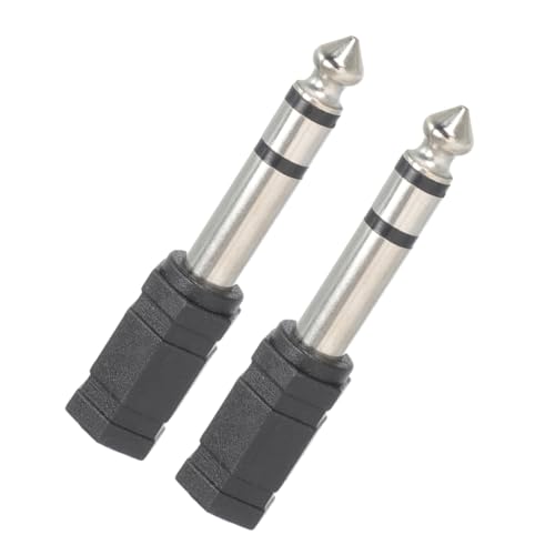 BESPORTBLE 2Stücke Stecker Buchse Audio Adapter Tragbarer und Langlebiger für Einfache Verbindung von Audio Geräten Kompatibel mit Kopfhörern und Mikrofonen BESPORTBLE 2Stücke Stecker Buchse Audio Adapter Tragbarer und Langlebiger für Einfache Verbindung von Audio Geräten Kompatibel mit Kopfhörern und Mikrofonen von BESPORTBLE