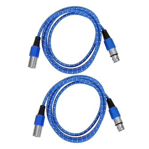BESPORTBLE 2Stücke Xlr Mikrofonkabel Geflochten Männlich Zu Weiblich Hochwertiges Audiokabel Für Professionelle Tonübertragung Kompatibel Mit Mikrofonsystemen Und Audiogeräten BESPORTBLE 2Stücke Xlr Mikrofonkabel Geflochten Männlich Zu Weiblich Hochwertiges Audiokabel Für Professionelle Tonübertragung Kompatibel Mit Mikrofonsystemen Und Audiogeräten von BESPORTBLE
