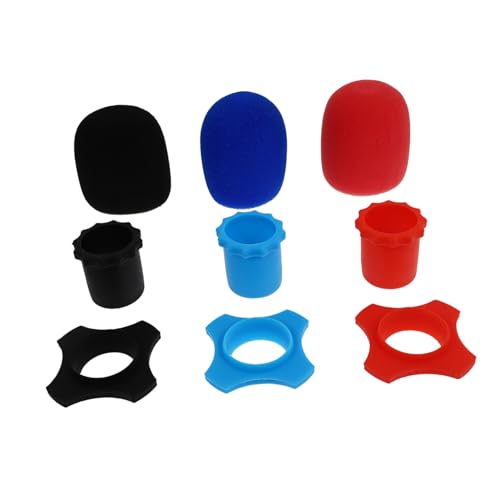 BESPORTBLE 9Stücke Teiliges Mic für Mikrofone Handheld Mikrofon Schutzhülle für Mikrofone Langlebig und Einfach von BESPORTBLE