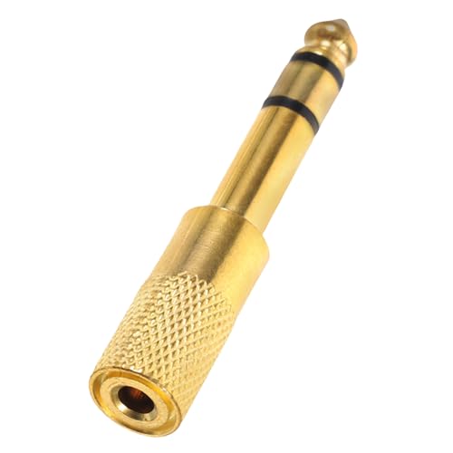 BESPORTBLE Aux Adapter Audio Für Kopfhörer Und Mikrofone Plug and Play Goldfarben Kompatibel Mit Heim Audio Und Professionellen Geräten BESPORTBLE Aux Adapter Audio Für Kopfhörer Und Mikrofone Plug and Play Goldfarben Kompatibel Mit Heim Audio Und Professionellen Geräten von BESPORTBLE