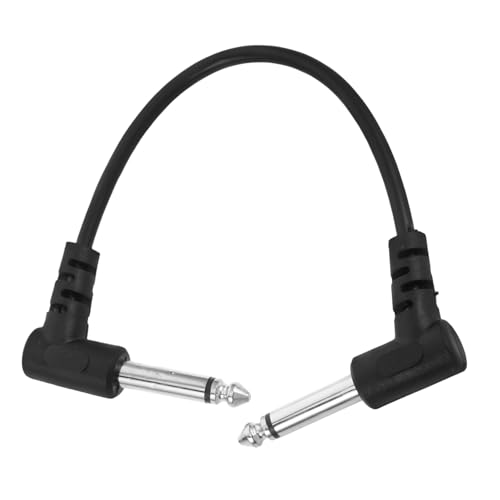 BESPORTBLE Gitarren Patchkabel für Gitarren Rechtwinklig Audiokabel für Lautsprecher Hochwertiges Instrumentenkabel mit Kupferleitern Vielseitig Kompatibel für Verschiedene BESPORTBLE Gitarren Patchkabel für Gitarren Rechtwinklig Audiokabel für Lautsprecher Hochwertiges Instrumentenkabel mit Kupferleitern Vielseitig Kompatibel für Verschiedene von BESPORTBLE