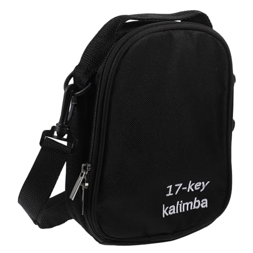 BESPORTBLE Kalimba aus Strapazierfähigem Oxford Stoff und Stoßfest mit Zusätzlicher Seitentasche für Zubehör Tragbar Hand oder Schultertasche für Kalimba BESPORTBLE Kalimba aus Strapazierfähigem Oxford Stoff und Stoßfest mit Zusätzlicher Seitentasche für Zubehör Tragbar Hand oder Schultertasche für Kalimba von BESPORTBLE