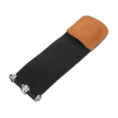 BESPORTBLE Leder Trommeldämpferkissen für Schlagzeug Hochwertiges Drum Pad Geräuschreduzierung für Anfänger und Profis Trommelzubehör für Obertöne von BESPORTBLE