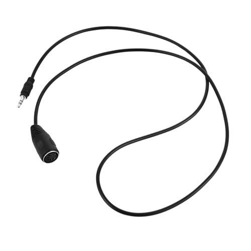 BESPORTBLE Poliger Din Buchsenadapter Audio Stecker Für Dvd Vcr CD Player Midi Tastatur Hochwertiges Kabel Klangqualitätssicherung von BESPORTBLE