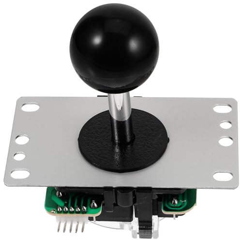 BESPORTBLE Spielzubehör 1 Set Arcade Joystick Ersatz Fighters Joystick Rundkopf Arcade Spielmaschinen Ball Top Griff Computer Game Stick Controller Zubehör Gamecontroller von BESPORTBLE