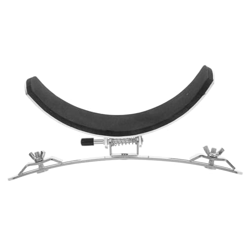 BESPORTBLE Stabile Snare Drum Beinstütze aus Drum Support Accessoire für Verschiedene Modelle Einfach zu Installieren Tragbares Design Eleganter Silberton von BESPORTBLE