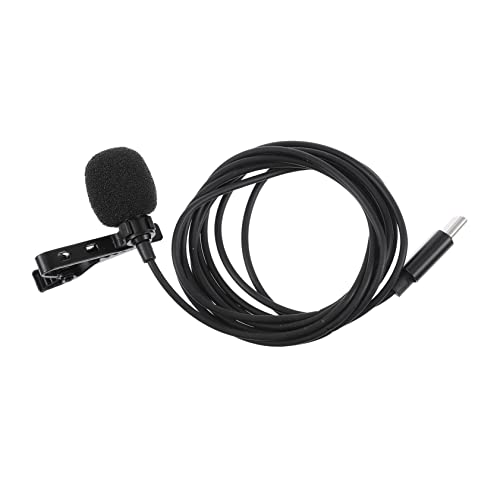 BESPORTBLE USB C Lavalier Mikrofon Für Smartphones Winddichtes Und Rauschunterdrückendes Design Tragbar Für Vlogs Live Broadcasts Und Gaming Mit Stabiler Plastikrückklammer von BESPORTBLE