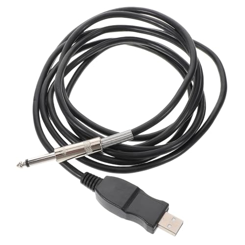 BESPORTBLE USB Gitarrenkabel Flexibles Gitarren Audio Kabel für Klangübertragung Kompatibel mit PC und Smartphones Langlebig und Einfach zu Bedienen für Aufnahmen BESPORTBLE USB Gitarrenkabel Flexibles Gitarren Audio Kabel für Klangübertragung Kompatibel mit PC und Smartphones Langlebig und Einfach zu Bedienen für Aufnahmen von BESPORTBLE