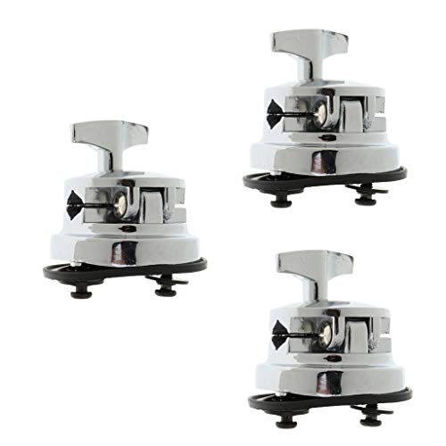 3 Stück Trommelhalter Grundplatte Rack Klemme Tom Drum Mount Halterung für Tom Drum Musikinstrumente Zubehör 3 Stück Trommelhalter Grundplatte Rack Klemme Tom Drum Mount Halterung für Tom Drum Musikinstrumente Zubehör von BESSTUUP