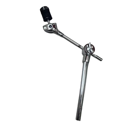 Einstellbarer Beckenausleger-Armhalter für Schlagzeug-Set, robuste Metallbeschläge für Spritz- und Crash-Becken von BESSTUUP