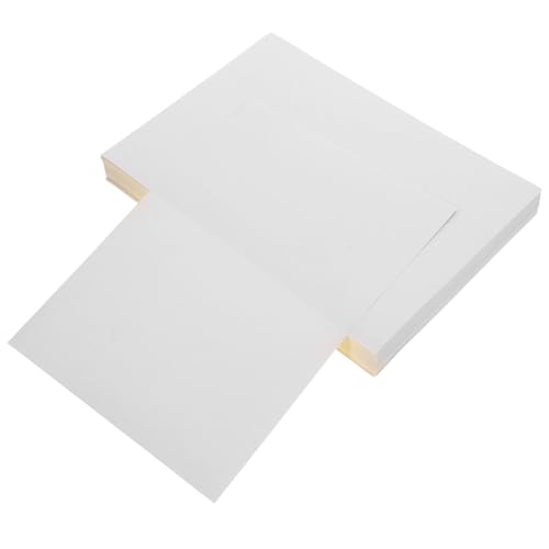 Vinyl Aufkleberpapier 100 Blatt Selbstklebend A5 Weiß zum Bedrucken von Etiketten & Haushalt Aufbewahrung Vinyl Aufkleberpapier 100 Blatt Selbstklebend A5 Weiß zum Bedrucken von Etiketten & Haushalt Aufbewahrung von BESSTUUP