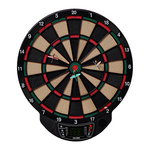 BEST®SPORTING Dartscheibe mit Darts BRISTOL schwarz von BEST®SPORTING