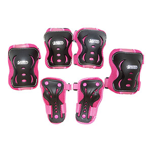 BEST®SPORTING Protektoren-Set Größe XS/S pink von BEST®SPORTING